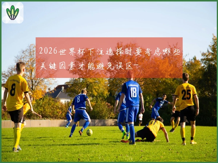 2026世界杯下注选择时要考虑哪些关键因素才能避免误区-