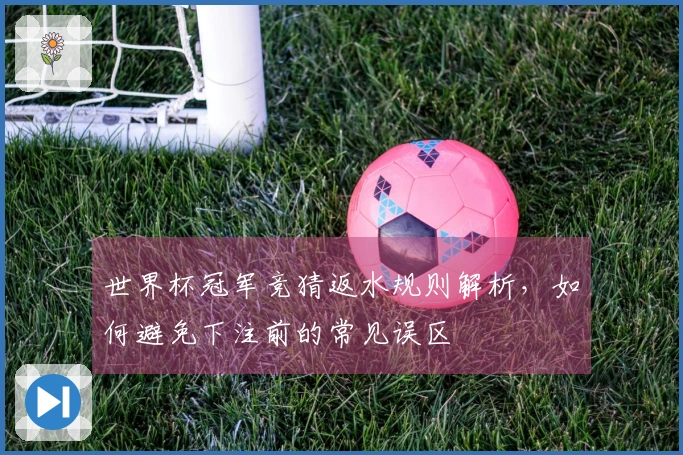 世界杯冠军竞猜返水规则解析,如何避免下注前的常见误区