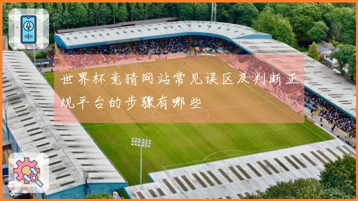 世界杯竞猜网站常见误区及判断正规平台的步骤有哪些