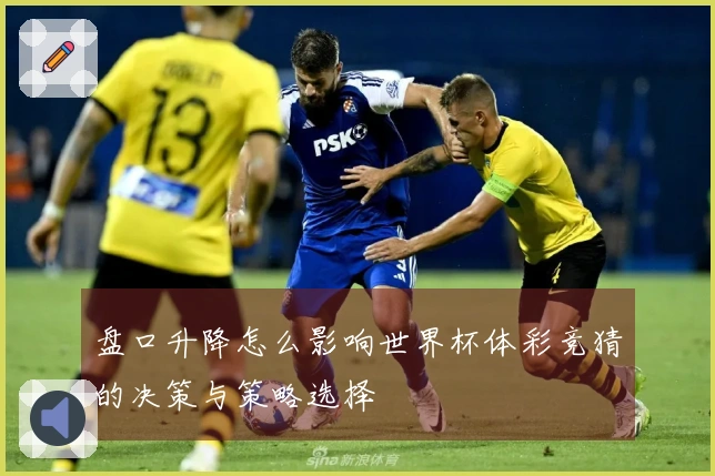盘口升降怎么影响世界杯体彩竞猜的决策与策略选择