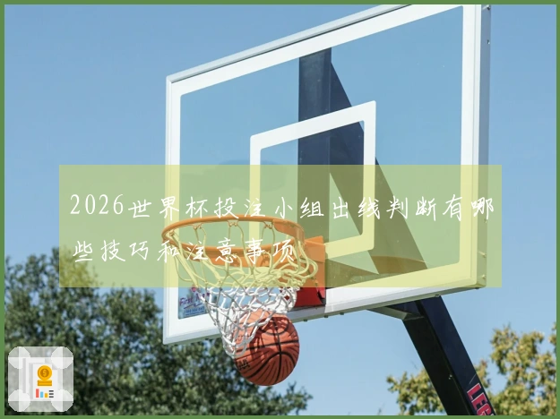 2026世界杯投注小组出线判断有哪些技巧和注意事项