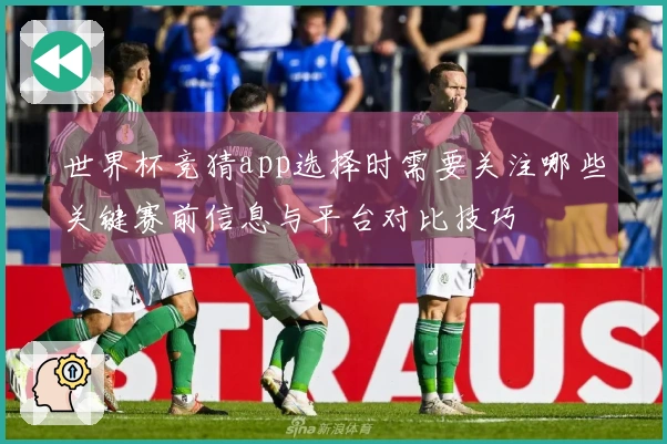 世界杯竞猜app选择时需要关注哪些关键赛前信息与平台对比技巧