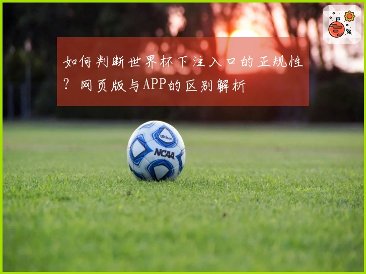 如何判断世界杯下注入口的正规性?网页版与APP的区别解析