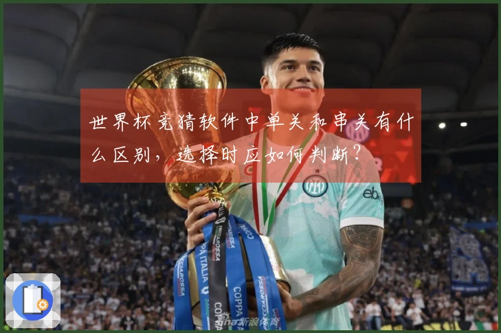 世界杯竞猜软件中单关和串关有什么区别，选择时应如何判断？